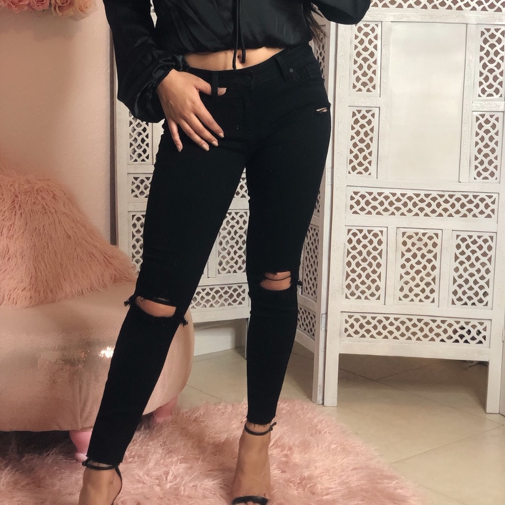 Black jeans